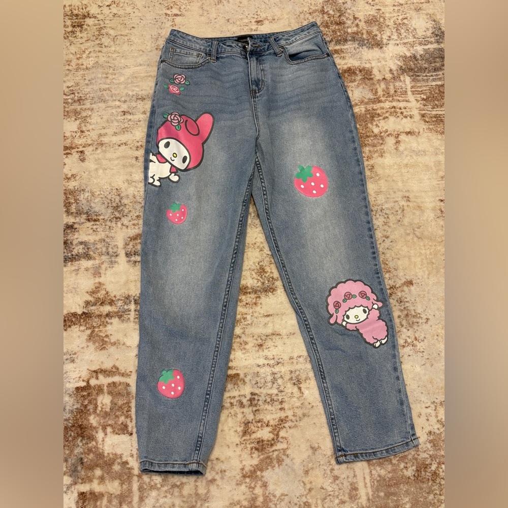 Hot Topic My Melody Mom Jeans Size 7